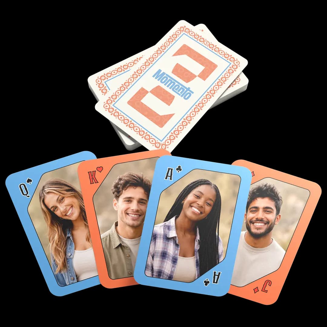 Stacked Momento Cards